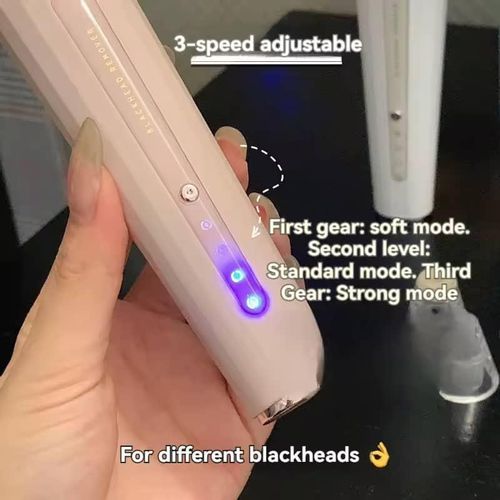 4-in-1 Blackhead Remover Machine – Derma Suction Pore Vacuum Cleaner