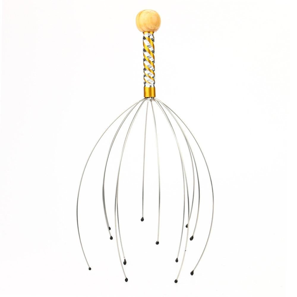 Octopus Head Scalp Massager | Stainless Steel Head Massage Tool