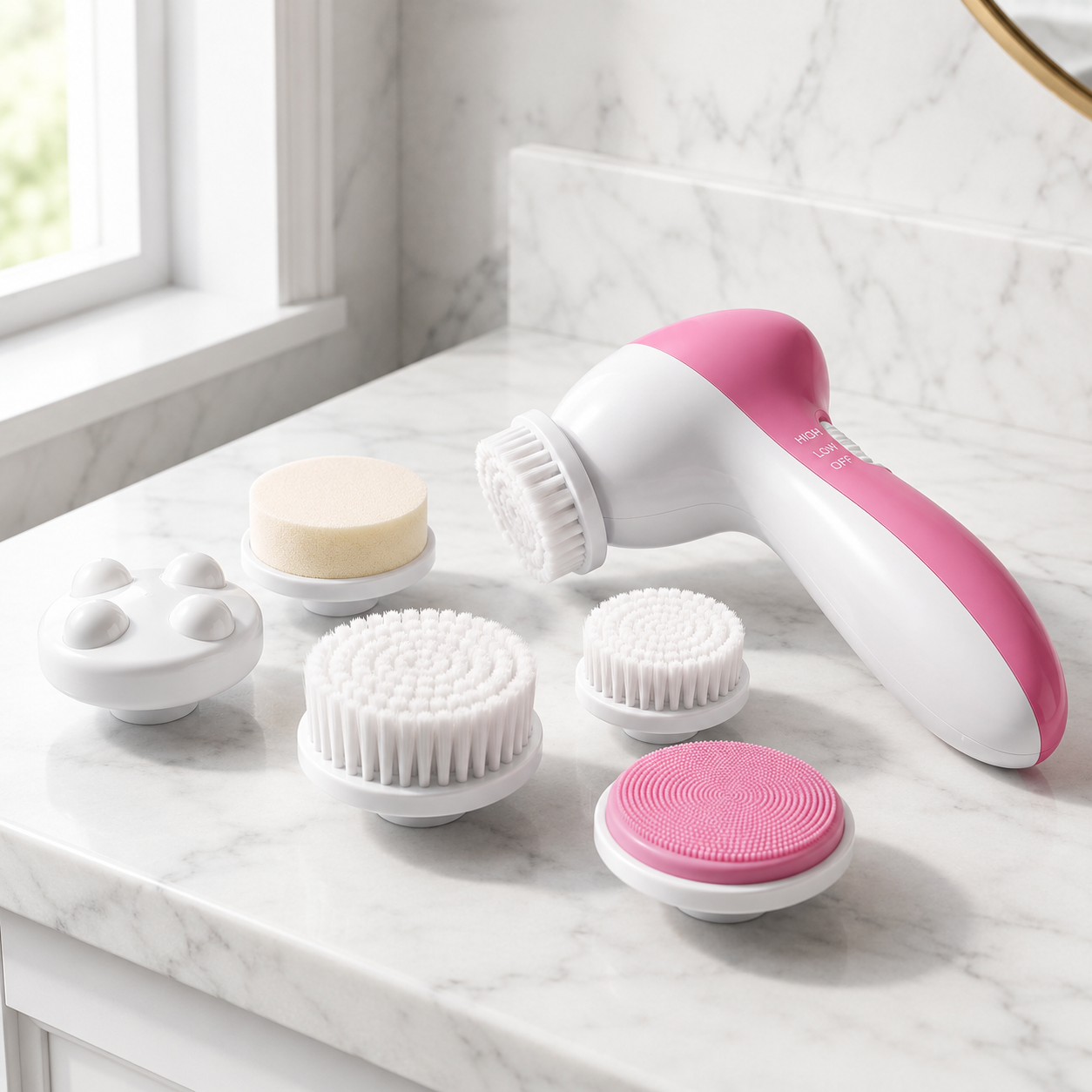 5 in 1 Facial Massager & Cleansing Brush – Skin Care Tool