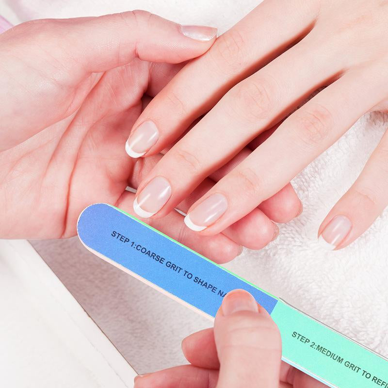 7-Way Nail Buffer Block – Professional Nail File & Shine Buffer