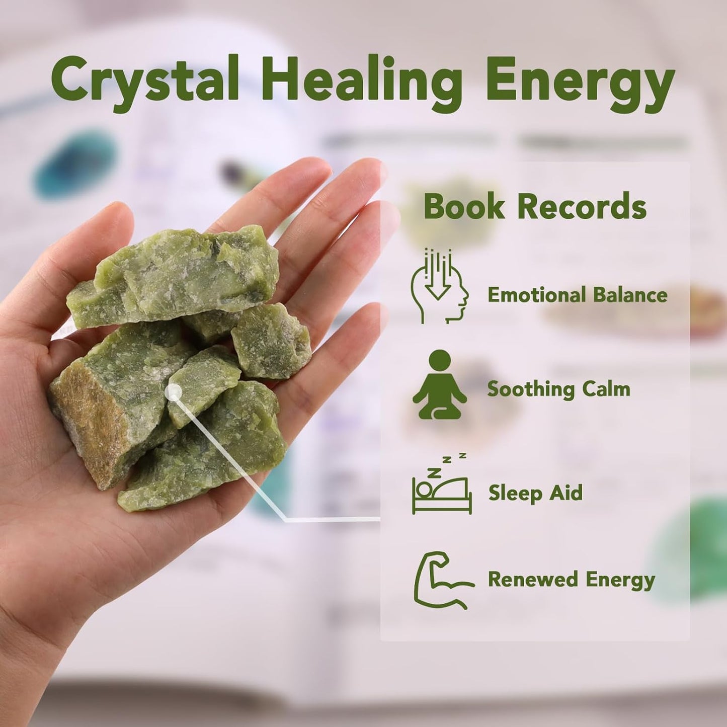 Jade Roller & Gua Sha Set for Face & Skin Care
