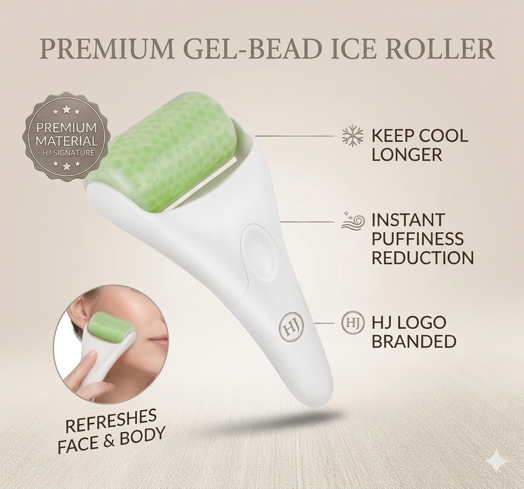Ice Roller for Face & Eyes – Facial Massager for Puffiness Relief