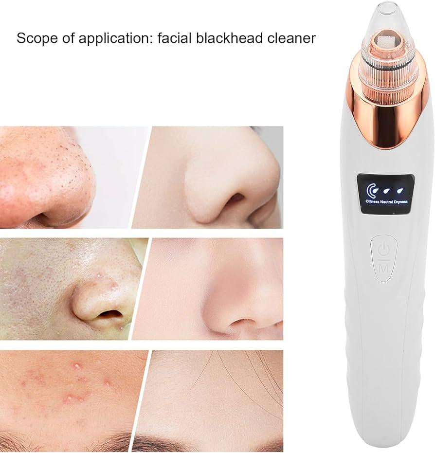 5-in-1 Blackhead Remover Machine – Derma Suction Pore Vacuum Cleaner