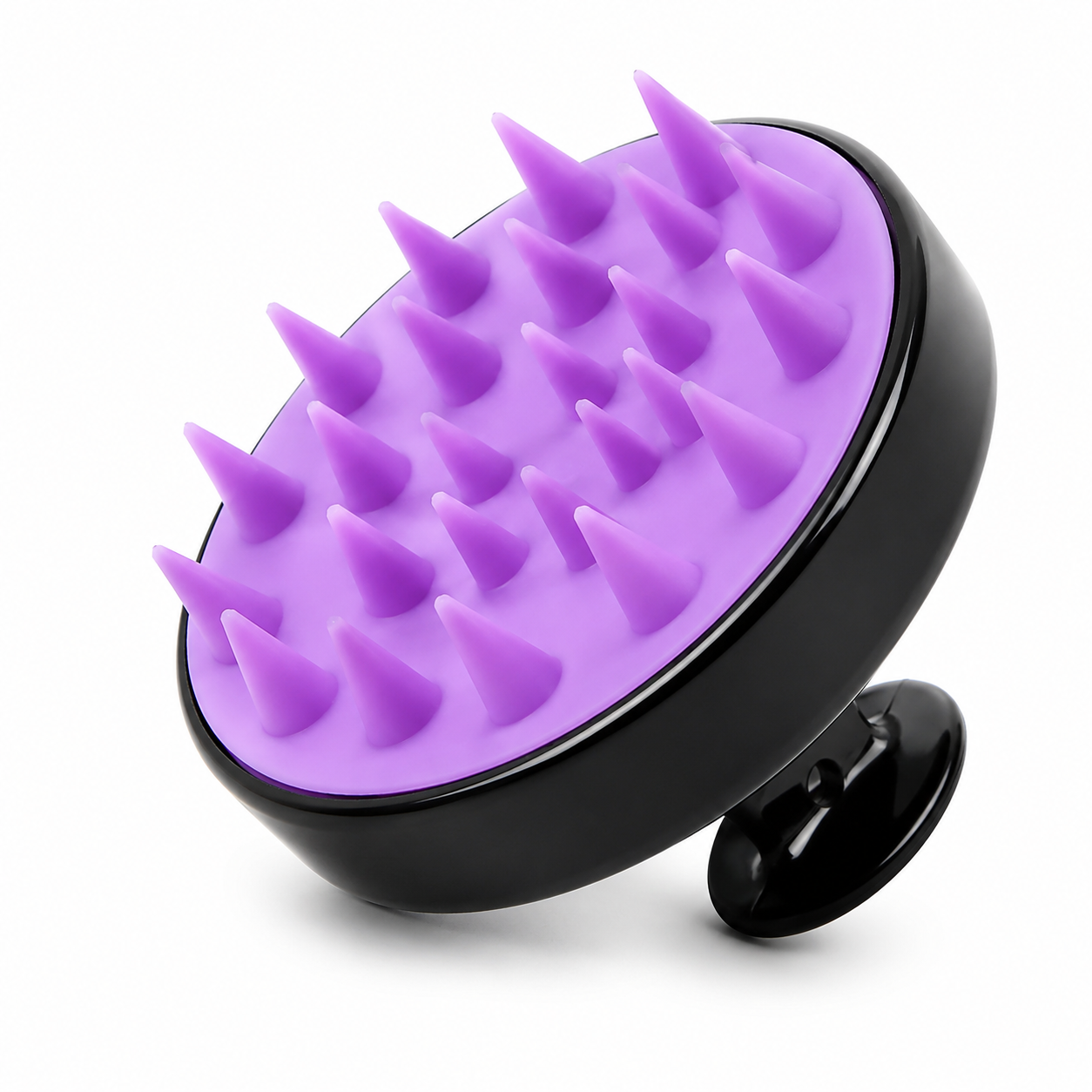 Soft Silicone Shampoo Brush & Scalp Massager for Hair Care