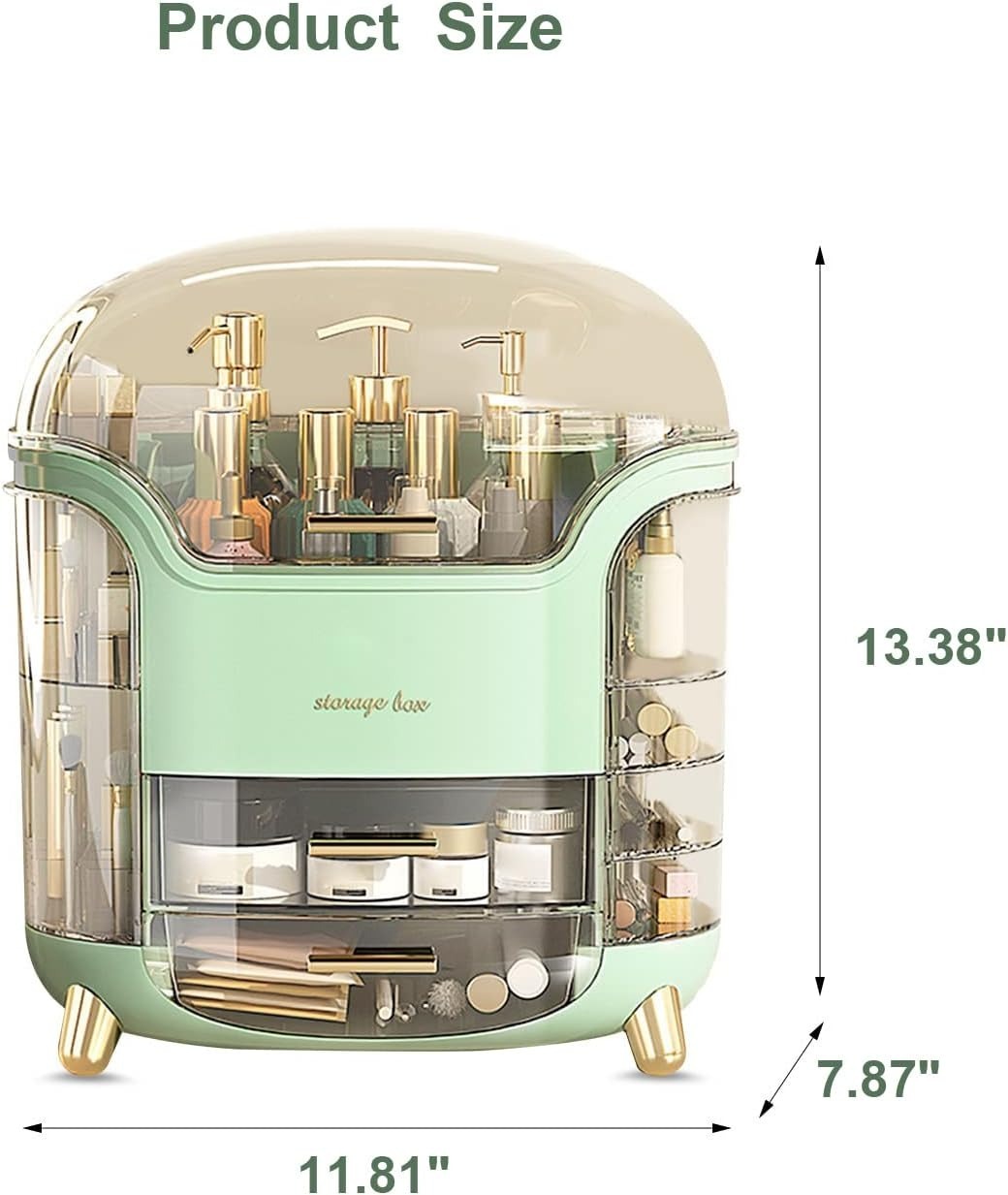 Cosmetic & Makeup Organizer - Dustproof & Waterproof By HoJ