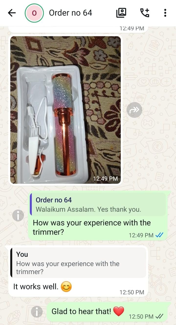 Customer review