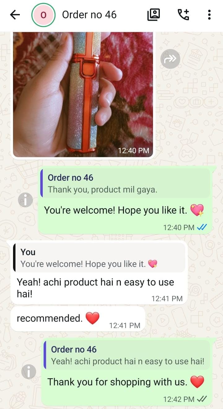 Customer review