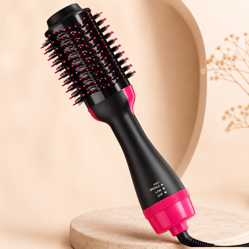 One Step 3-in-1 Hair Dryer Brush | Hot Air Styler, Straightener & Volumizer