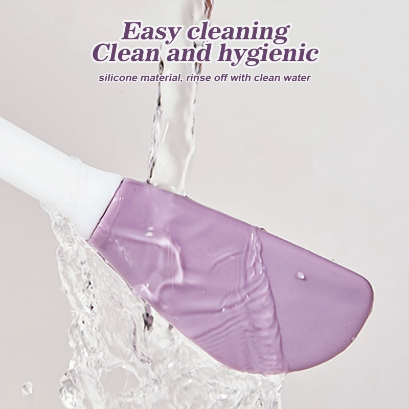2-in-1 Facial Mask Applicator & Cleansing Brush for Skincare