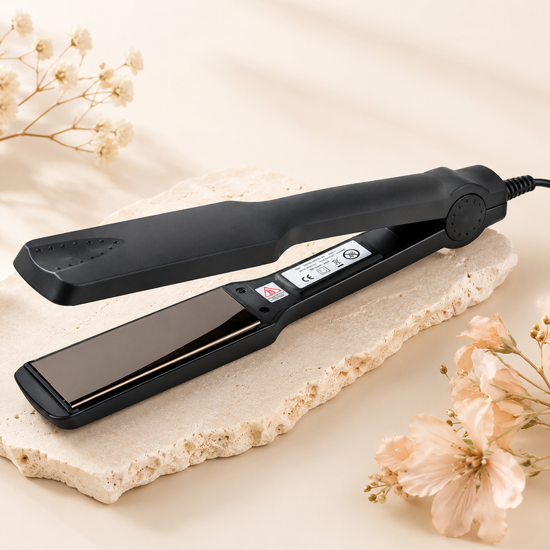 Professional Ceramic Tourmaline Hair Straightener | Adjustable Temperature Flat Iron