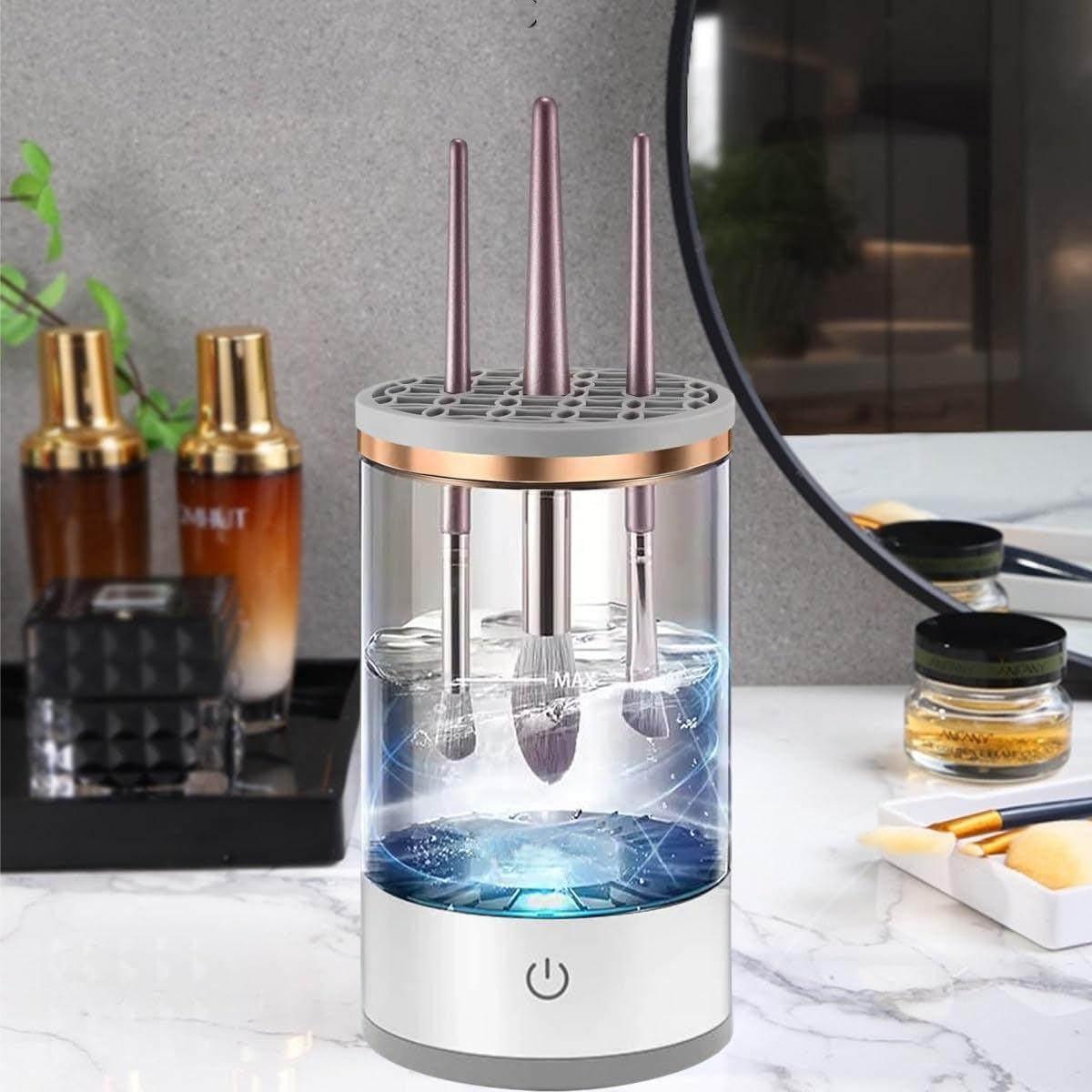 Electric USB Makeup Brush Cleaner & Dryer | Automatic Brush Cleaning Machine